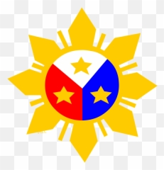 Filipino Sun Clipart - Logo Philippine Flag Png Emoji,Filipino Flag Emoji