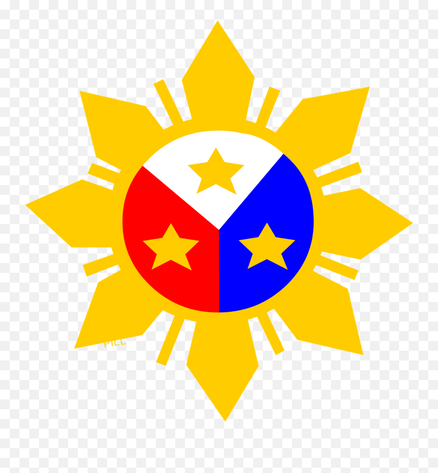 Filipino Sun Clipart - Logo Philippine Flag Png Emoji,Filipino Flag Emoji