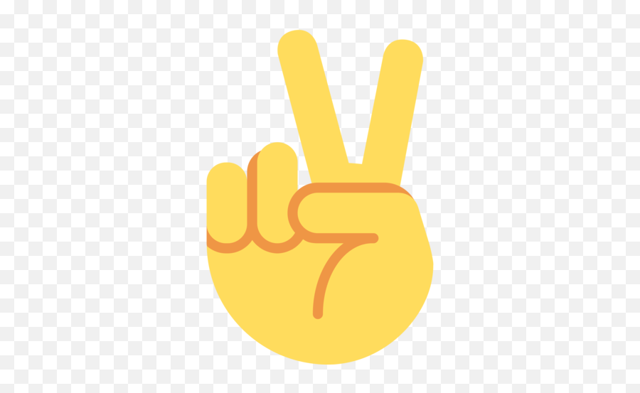Victory Hand Emoji - Meaning In Hindi,Emoji Hand Meanings