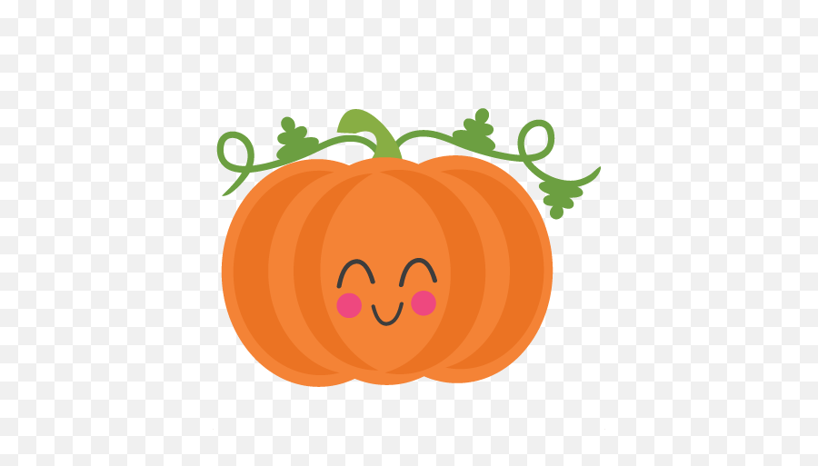 Pumpkin Clipart Cute - Cute Free Pumpkin Clipart Emoji,Cutest Emoji