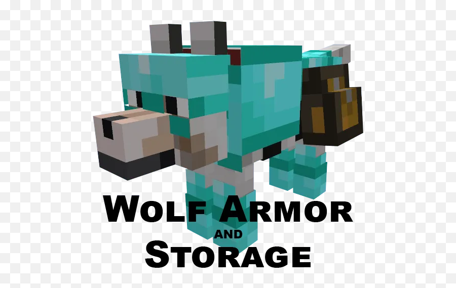 Wolf Armor And Storage Mod Para Minecraft 11421132 - Vulcan Thai Cafe Emoji,Minecraft Emoticons