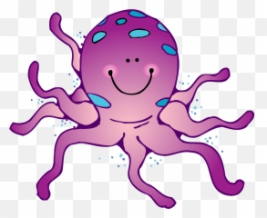 Cute Octopus Clipart Kid 2 - Octopus Clipart Png Emoji,Octopus Emoji
