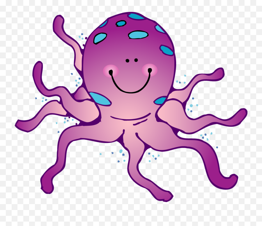 Cute Octopus Clipart Kid 2 - Octopus Clipart Png Emoji,Octopus Emoji
