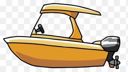 Clipart Of Power Boat - Motor Png Emoji