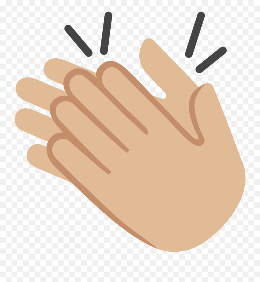 Clipart Hand Clapping Clipart Hand Clapping Transparent - Clapping Hands Emoji Png,Hang Loose Emoji
