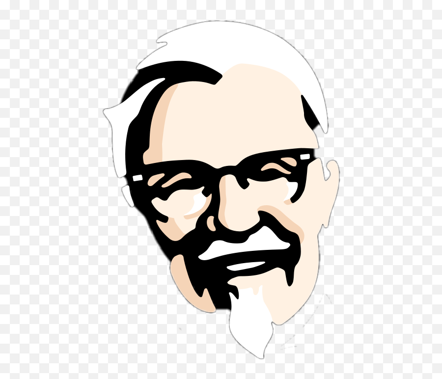 Kfc Face Logo Kentucky Fried Chicken - High Resolution Kfc Logo Hd Emoji,Kfc Emoji