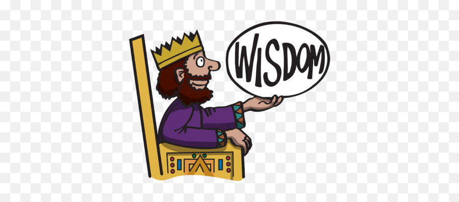 King Solomon Wisdom Clipart - King Solomon Clipart Emoji,Wisdom Emoji