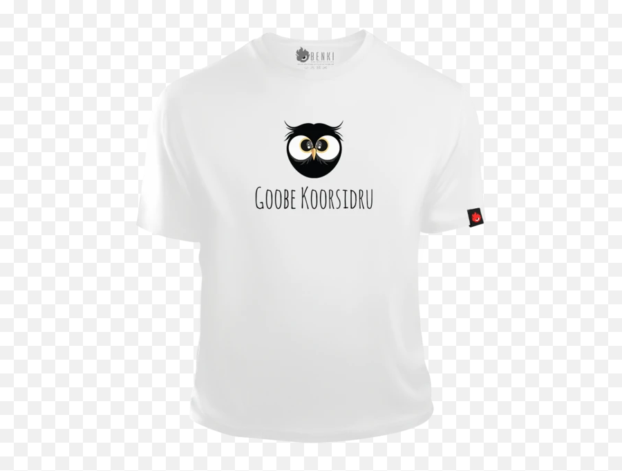 Goobe Koorsidru Tshirt Owl Tshirt Nature Series Kannada Tshirt - Short Sleeve Emoji,Owl Emoticon
