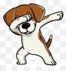 Funny Beagle Dabbing T - Dabbing Beagle Emoji,Beagle Emoji