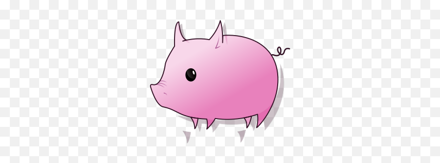 Pig 16 Png Svg Clip Art For Web - Download Clip Art Png Animal Figure Emoji,Emoji Leaf And Pig