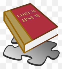 Book Closed Template - Geologie Clipart Emoji