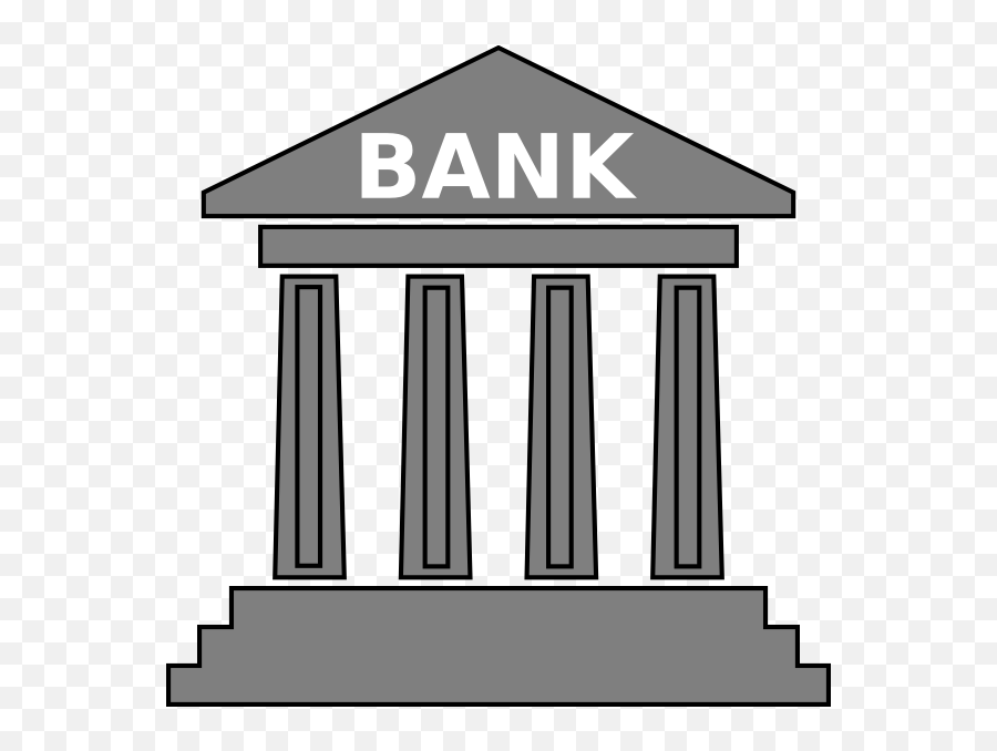 Bank Clipart The Cliparts - Clip Art Banks Emoji,Emoji Bank