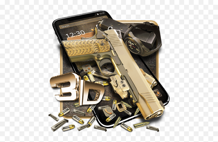 Cool Gun Bullet Gravity Theme - Firearm Emoji,Gun And Star Emoji
