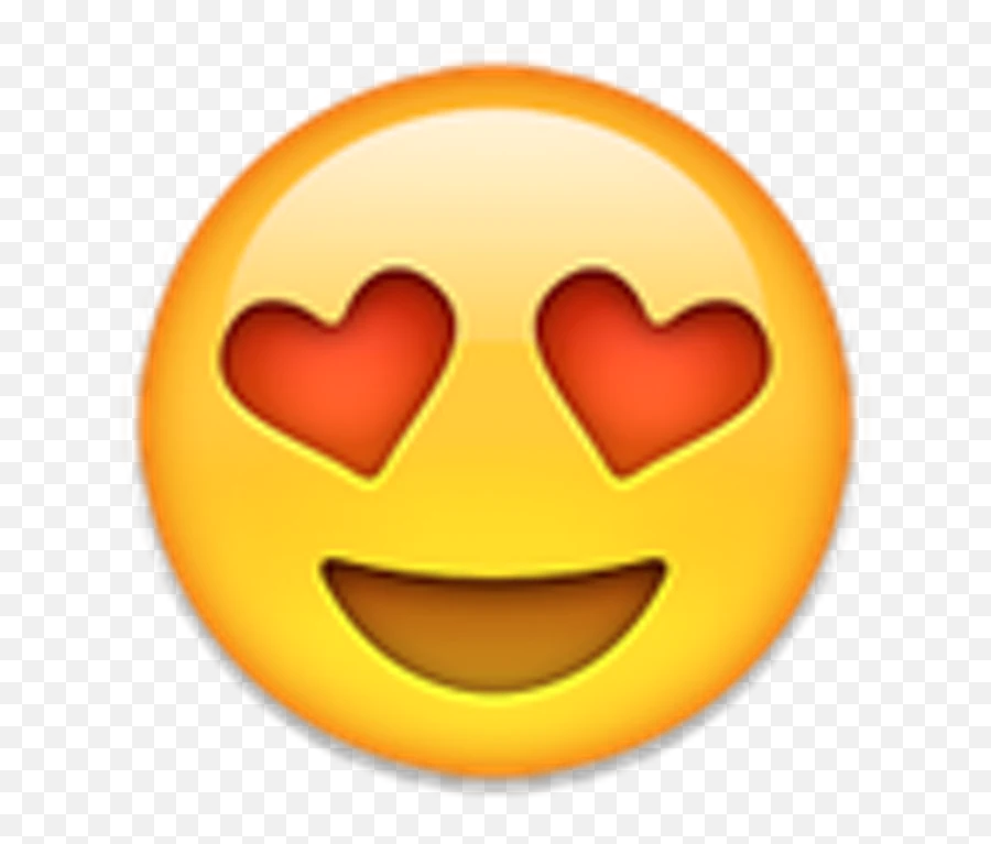 Coles 5th Grade T - Heart Eye Emoji Clipart,Calm Emoji