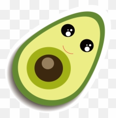 Nut Clipart Avocado - Cartoon Png Emoji