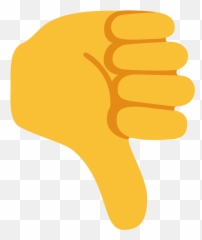 Emoji - Emojis Transparent Thumbs Down