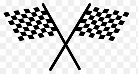 Automotive Race Racing - Finish Flag Emoji