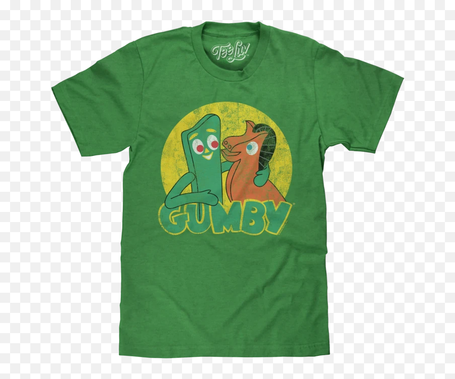 Mens - Gumby Shirt Emoji,Gumby Emoji