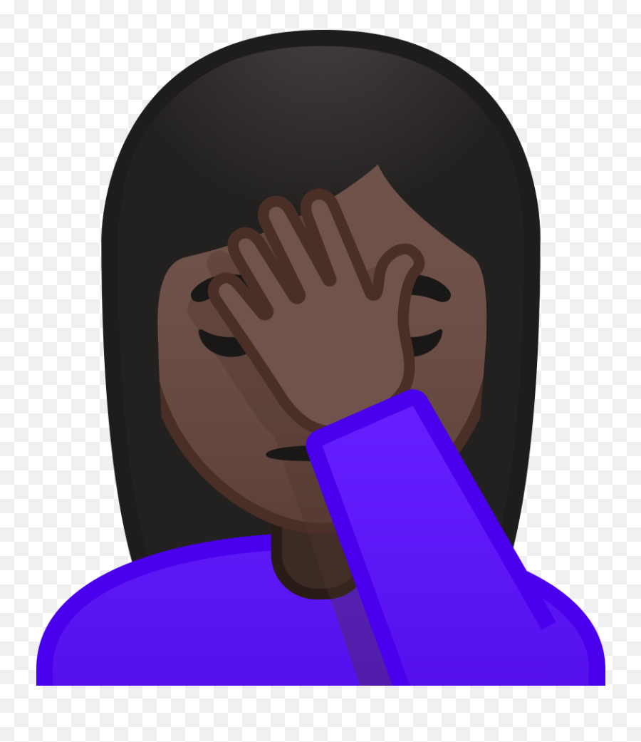 Download Noto Emoji Oreo 1f926 1f3ff 200d - Hand Slapping Forehead Emoji,Smh Emoji