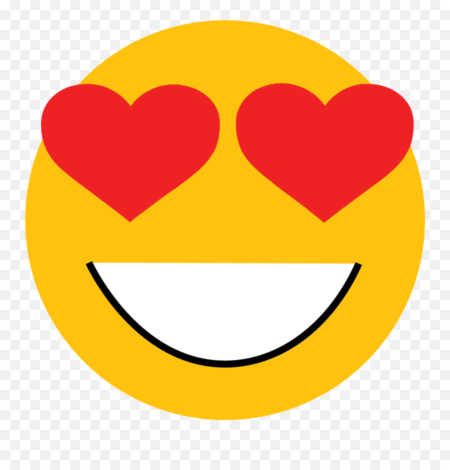 Love Emoji Womens V - Smiley,Love Emoji