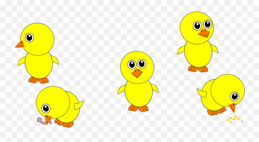 Emoticonwater Birdarea Png Clipart - Royalty Free Svg Png Cartoon Chicks Clipart Emoji,Bird Emoticon