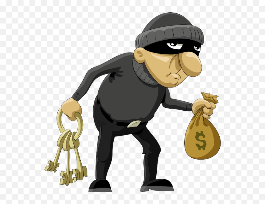 Thief Robber Png Download Png Image With Transparent - Robbery Cartoon Emoji,Robber Emoji