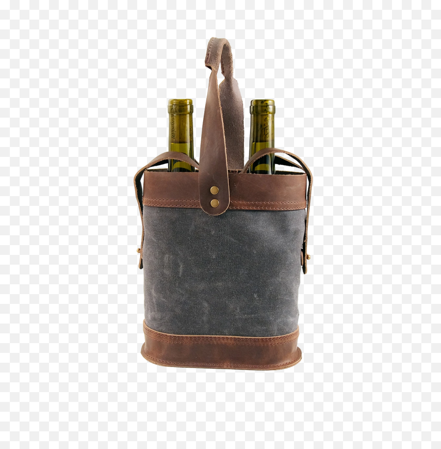 Napa Double Wine Tote - Beer Bottle Emoji,Champagne Bottle Emoji