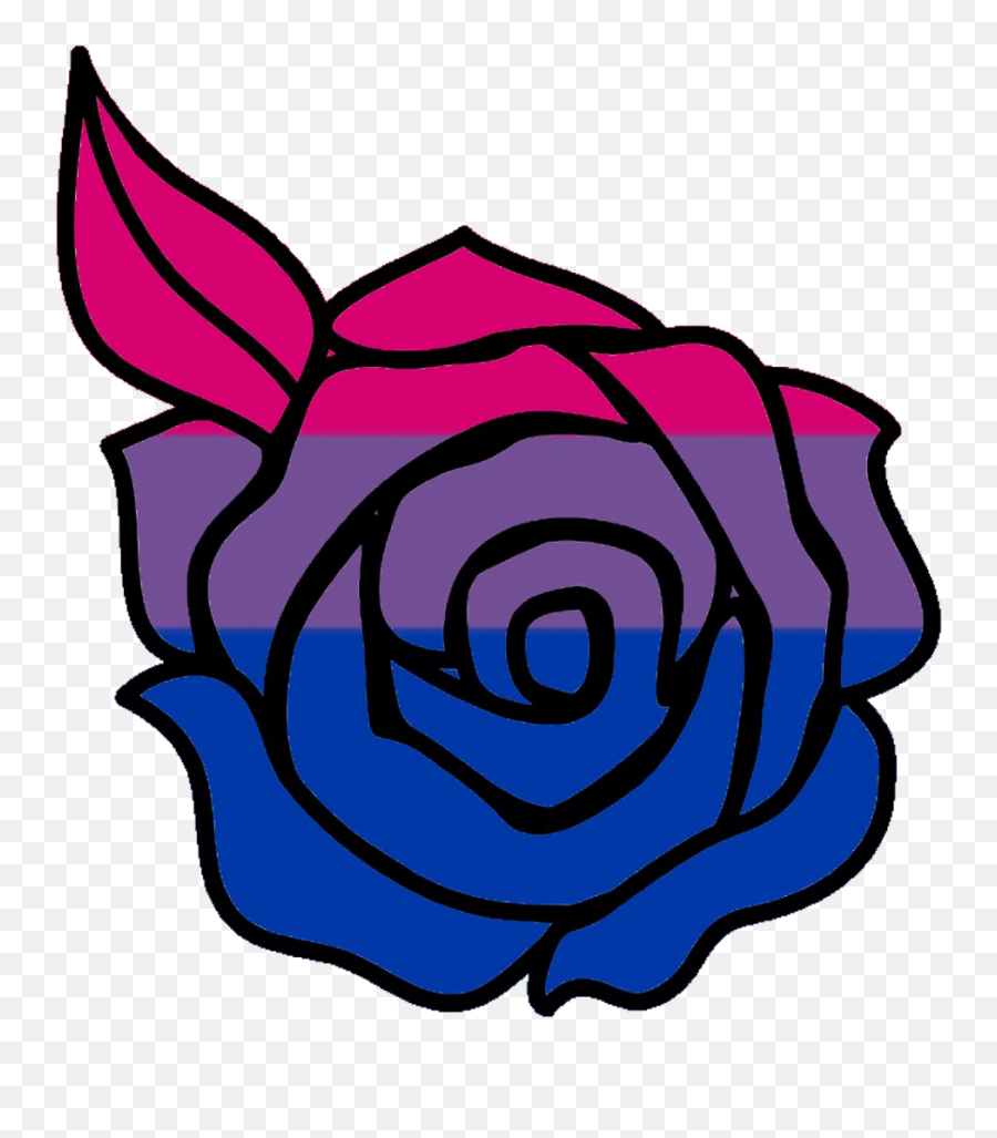 Bi Pride Png U0026 Free Bi Pridepng Transparent Images 53078 - Simple Rose Flower Drawing Emoji,Rainbow Flag Emoji Copy