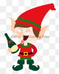 Drunk Smiley Transparent u0026 PNG Clipart Free Download - YWD Christmas Elf Cartoon Emoji