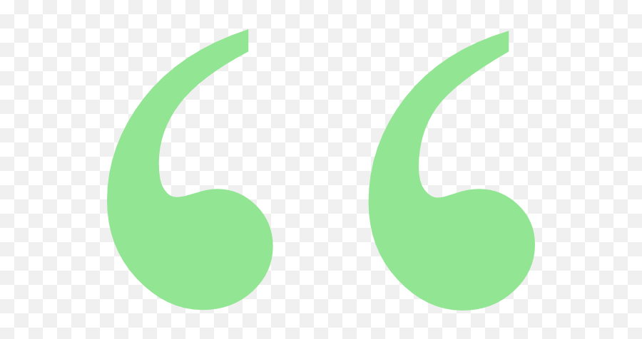 Quotes Vector Quote Symbol Transparent - Transparent Background Green Quotation Marks Emoji,Quotation Marks Emoji