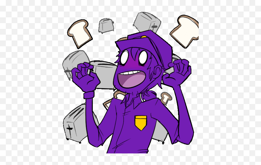 Love Bread Gif - Love Bread Discover U0026 Share Gifs Cute Purple Guy Fnaf Emoji,Cuddle Emoji Android