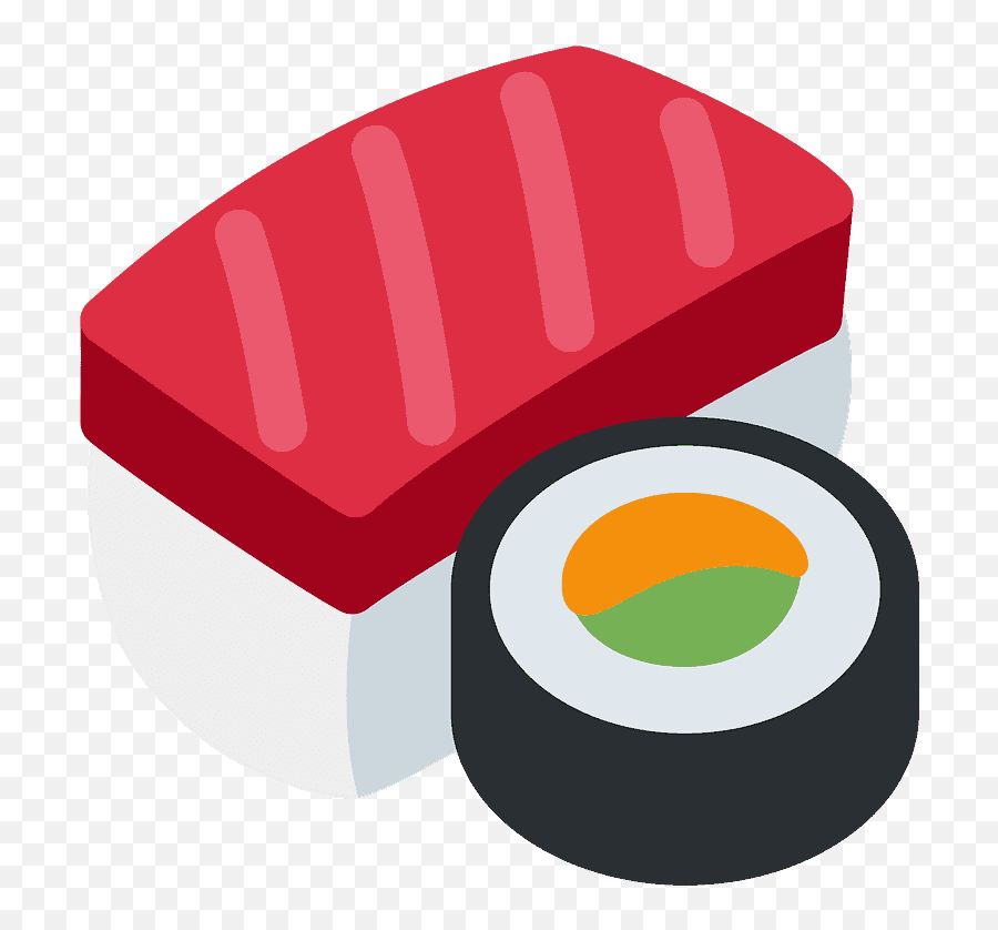 Sushi Emoji Clipart - Sushi Emoji,Bento Emoji