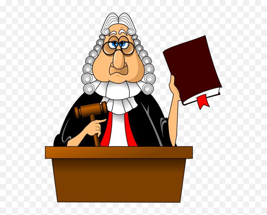 Personnages - Judge Cartoon Png Emoji,Gavel Emoji