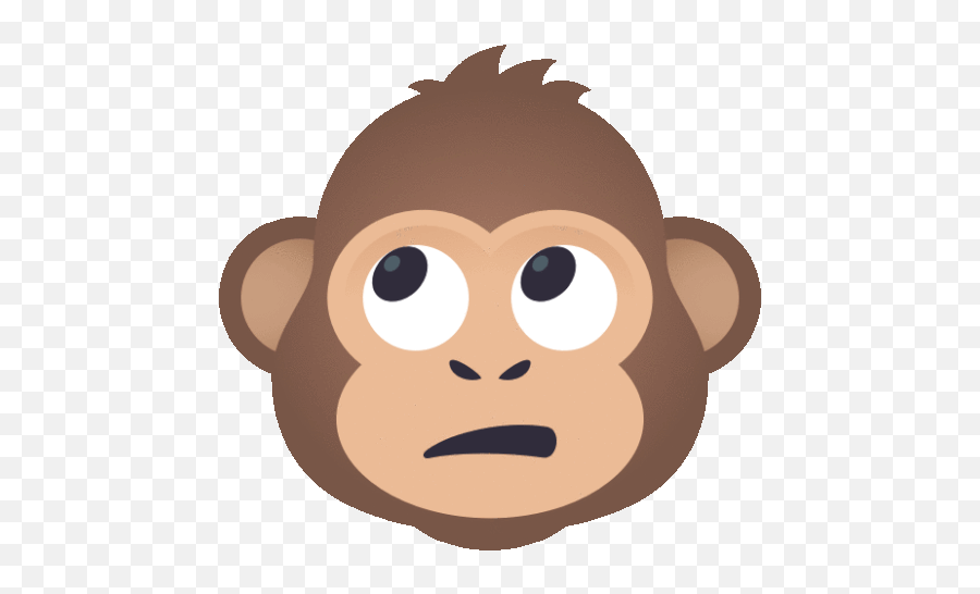 Eye Rolling Monkey Joypixels Gif - Eyerollingmonkey Monkey Joypixels Discover U0026 Share Gifs Gif Emoji,Rolling Eyes Emoji Gif