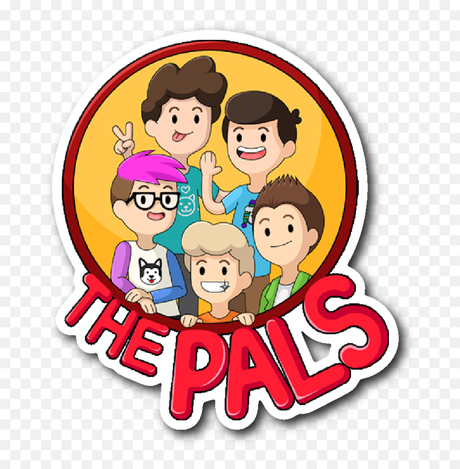 The Pals Sticker - Logo The Pals Emoji,Kev Emoji