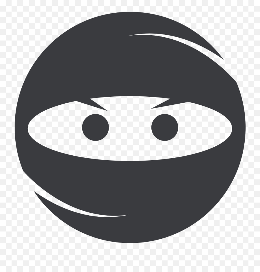 Ninja Png - Clip Art Ninja Face Emoji,Chinese Emoticon