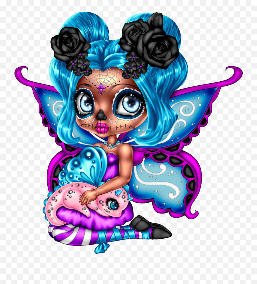 Fairy Art Ideas In 2020 - Sugar Skull Cute Girl Emoji,Guess The Emoji Skull Eyes