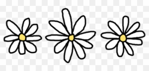 Flower drawing png tumblr - Daisy Png Emoji