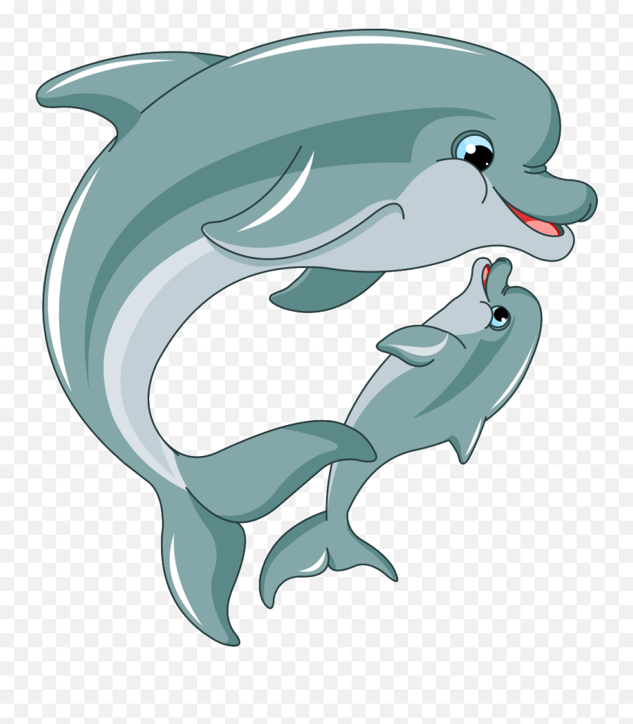 Collection Of Free Dolphin Drawing Kawaii - Dolphin Clipart Emoji,Dolphin Emoji