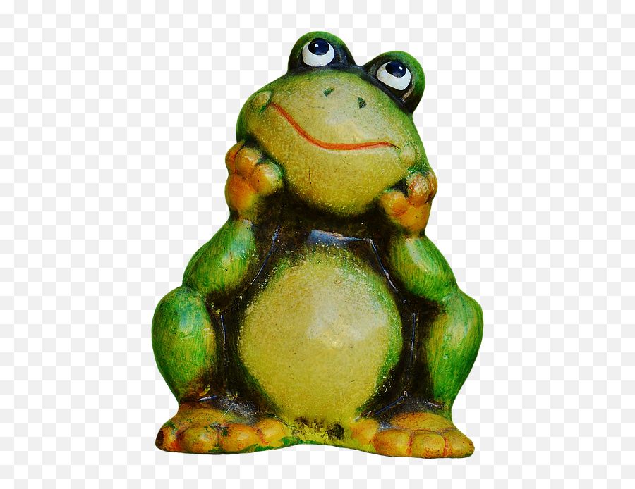 Frog Figure Funny - Bullfrog Emoji,Kermit The Frog Emoji
