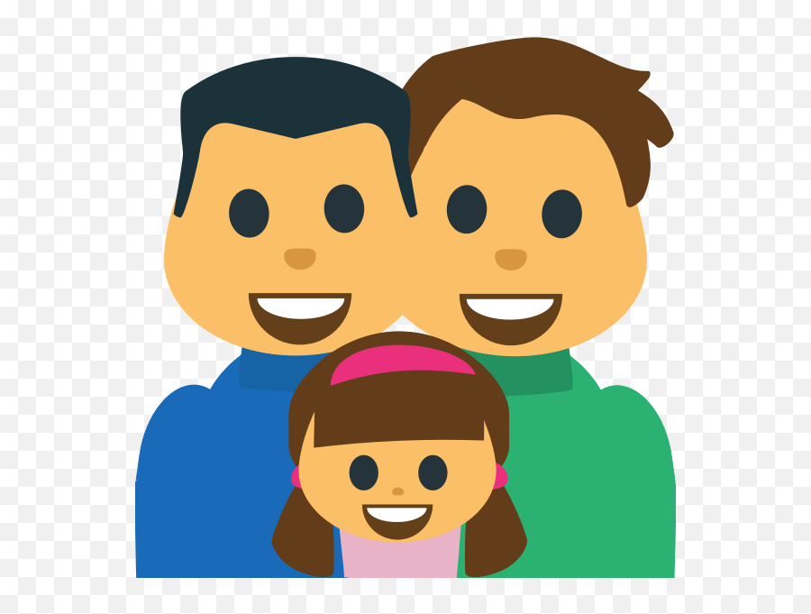 Emojione1 1f468 - Family Man Woman Girl Girl Emoji,Christian Emoji
