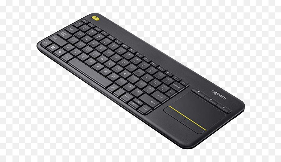 Best Keyboards For Microsoft Surface In - Logitech Wireless Touch Keyboard K400 Plus Black Usb Emoji,Emoji Keyboard For Computer