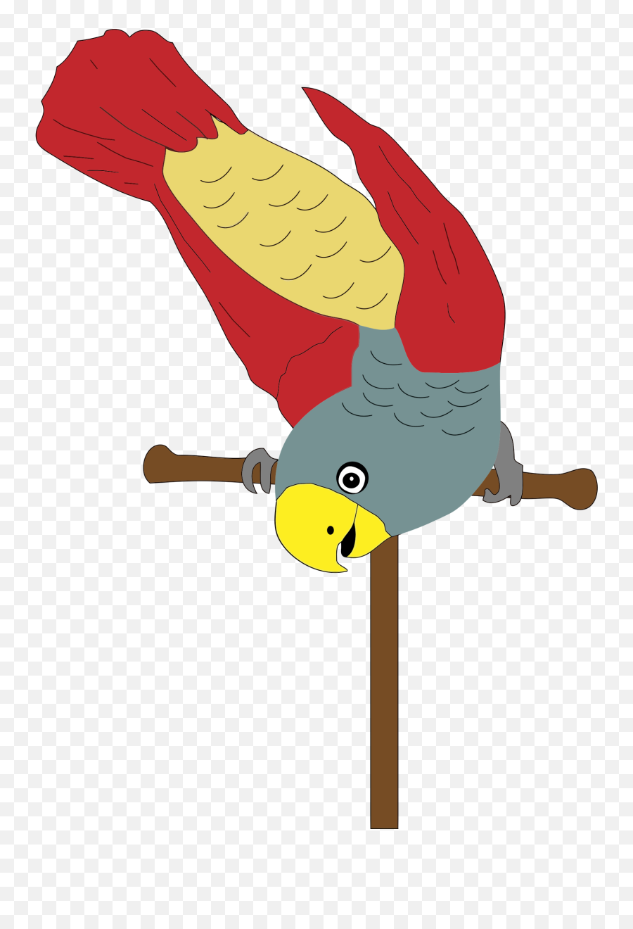 Parrot Clipart Perch Parrot Perch Transparent Free For - Clipart Perch Emoji,Parrot Emoji