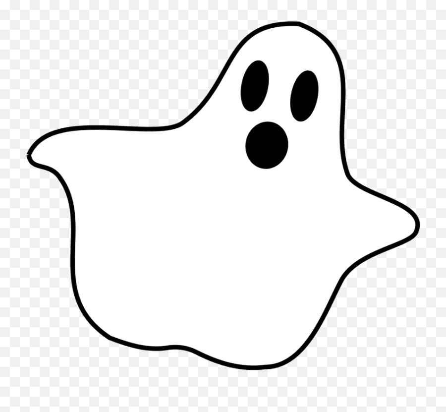Ghost 1 Clipart Clip Art Image - Ghost Icon Png Emoji,Ghost Book Emoji