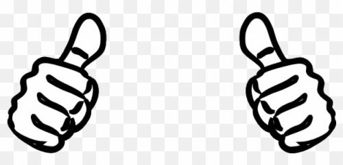 Thumbs Up - Two Clipart Emoji
