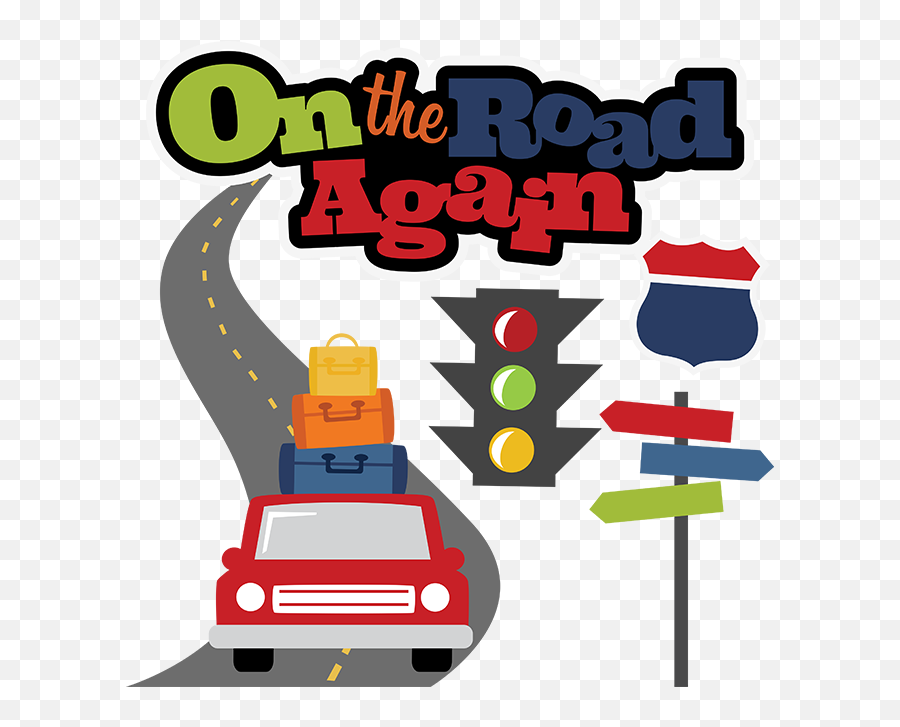 Car - Road Trip Clipart Emoji,Road Trip Emoji