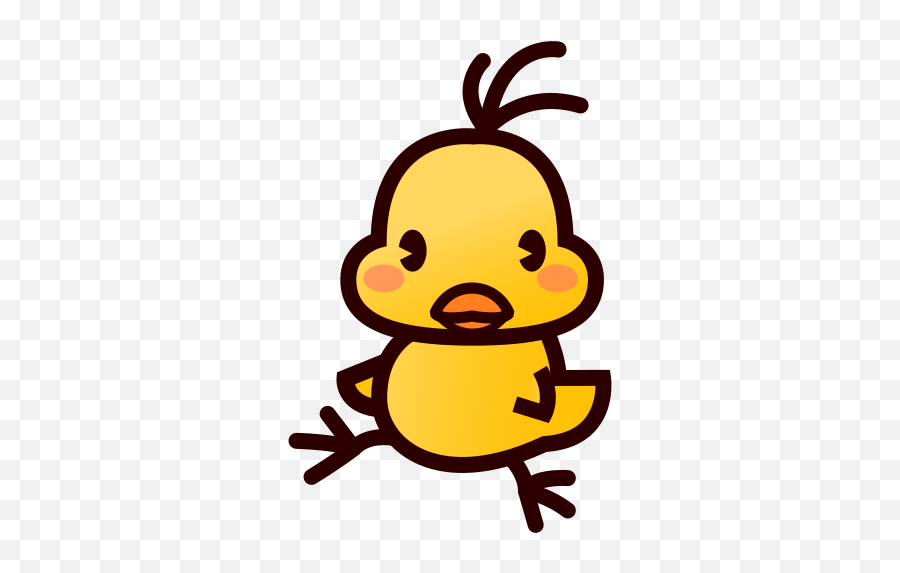 Animal Kingdom Emoji - Baby Chick Cartoon Png,Cockatiel Emoji