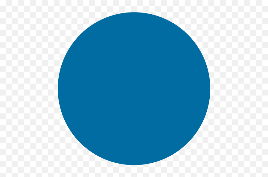 Medium Black Circle Emoji For Facebook - Circle,Blue Circle Emoji