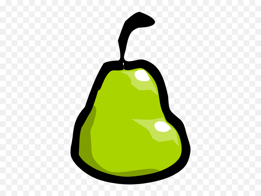 Cartoon Pear Png Picture - Pear Clip Art Emoji,Pear Emoji