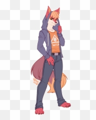 Furries Png - Drawing Furry Assassin Transparent Clipart Furry Full Body Drawing Emoji,Furry Emojis
